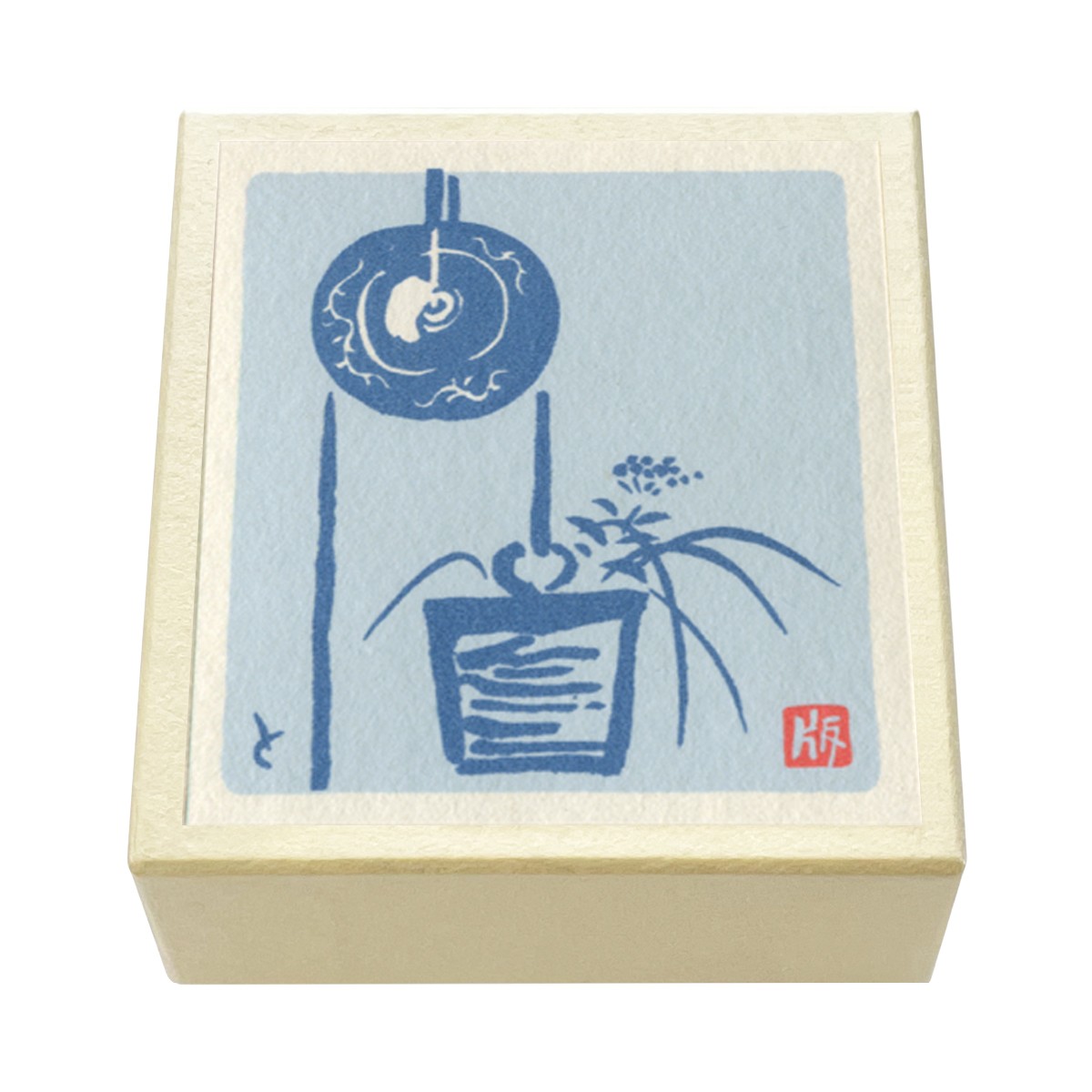 版画紙箱 おはこ 季節のおはこ 水無月・文月・葉月 夏 つるべ