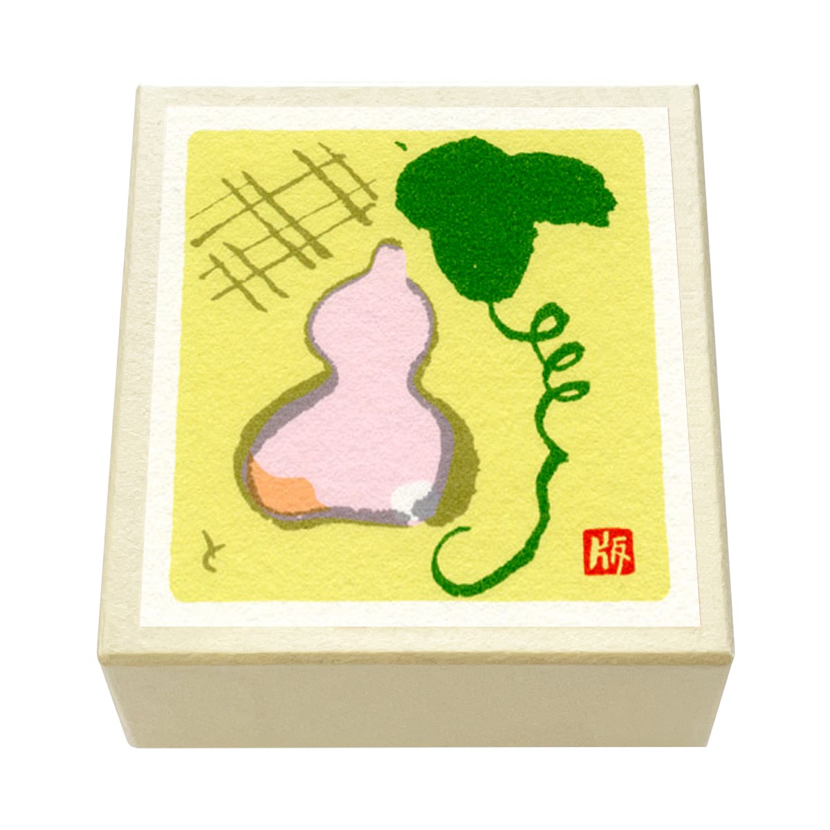 版画紙箱 おはこ 季節のおはこ 水無月・文月・葉月 夏 瓢箪