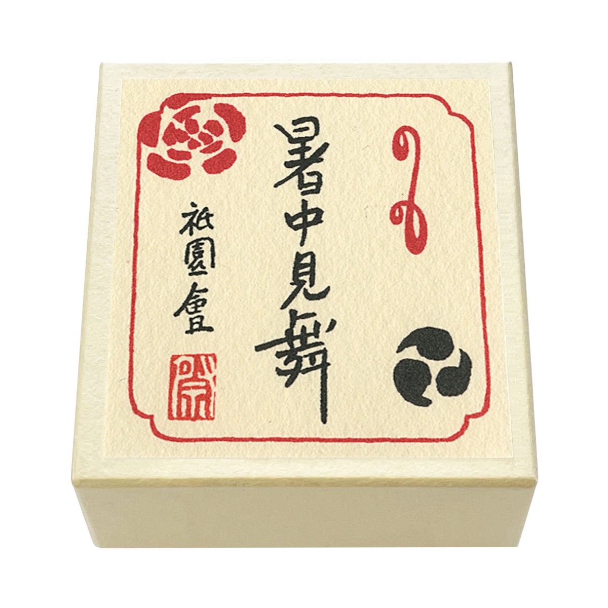 版画紙箱 おはこ 季節のおはこ 文月・葉月 祇園祭 暑中見舞