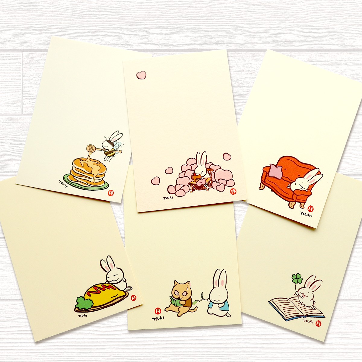 西村月 絵はがき ホットケーキ 3枚目