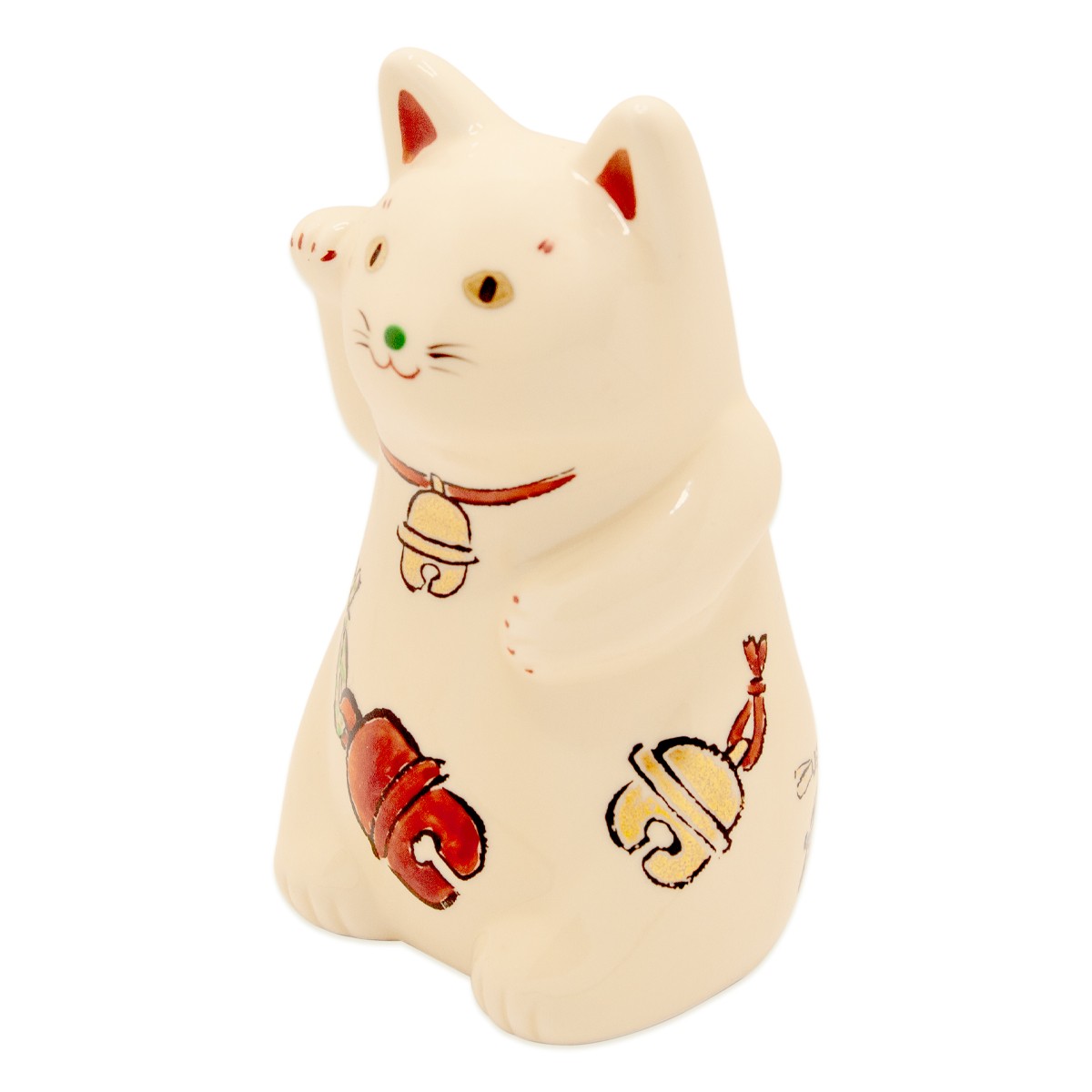 福ねこ(小)　仁清　鈴 2枚目