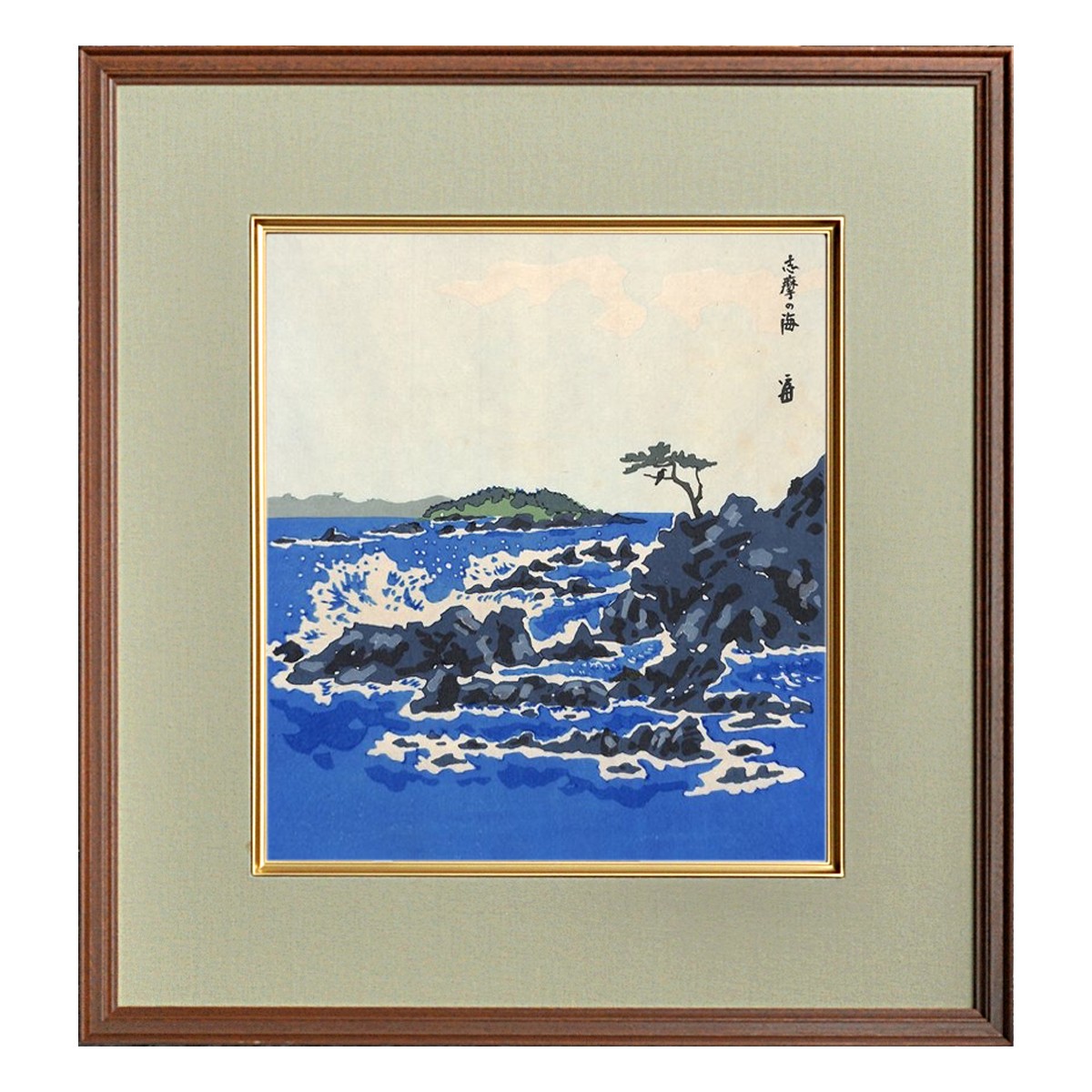 複数作家 『薬師寺散華 六組42枚 色紙 元箱 共箱』 木版画