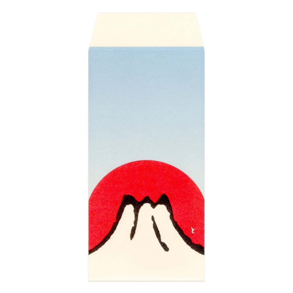 大ぽち袋 日の出と富士(3枚入)