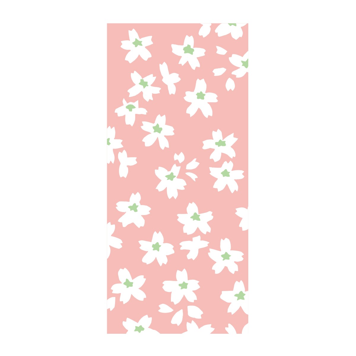 絵封筒 小紋 桜花