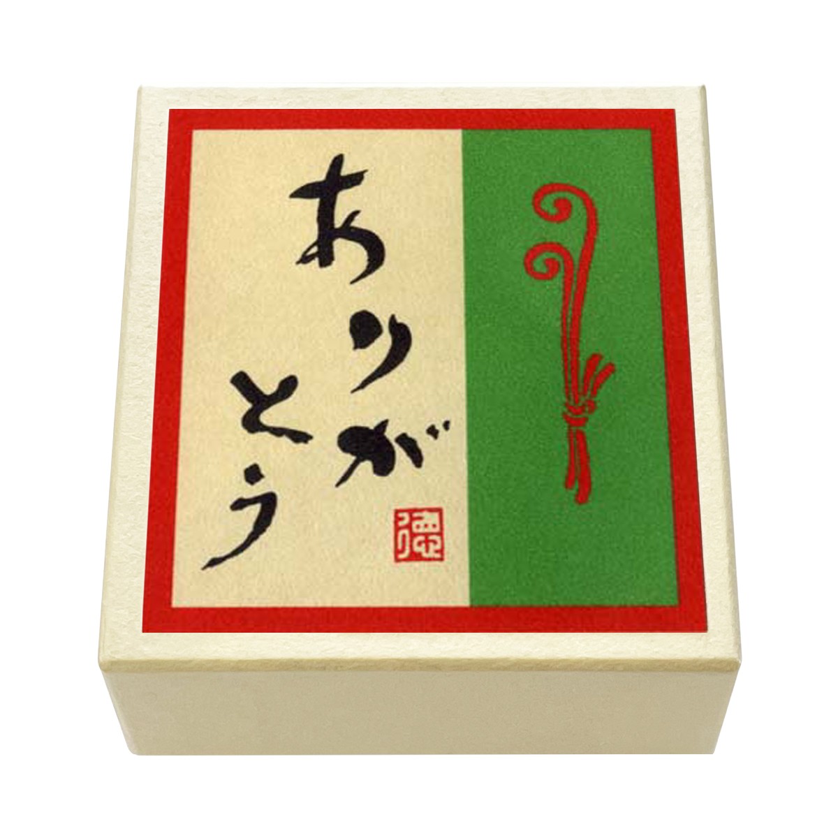 版画紙箱 おはこ 祝ひとこと ありがとう